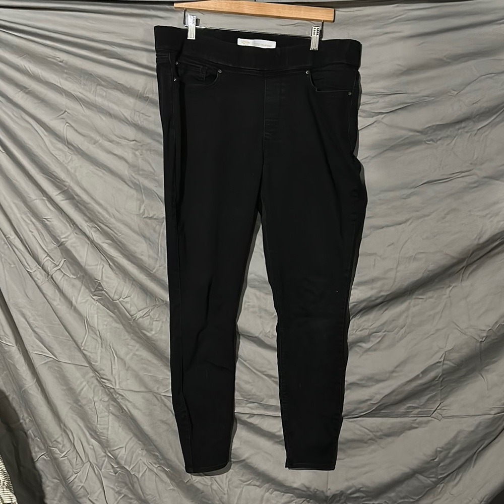 Signature by Levi Strauss Black Jeggings Slim Fit